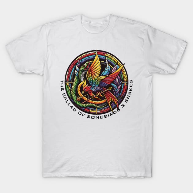 lucy gray ballad of songbirds and snakes T-Shirt by whatyouareisbeautiful